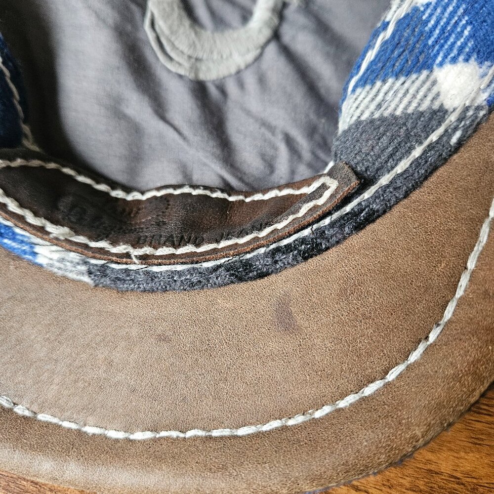 True Religion Distressed Patchwork Embroidered Bl… - image 7